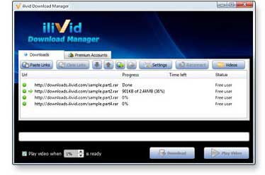 iLivid Movie Downloader screen2
