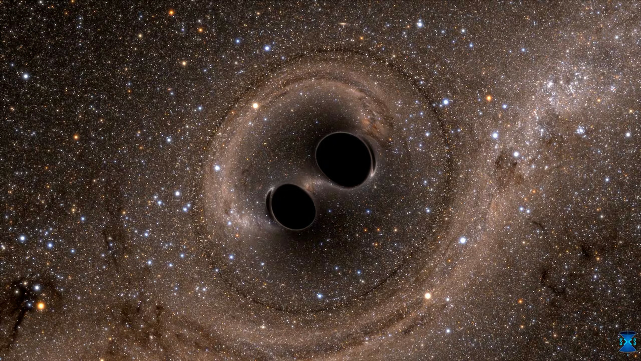 illustration-collision-trous-noirs-ondes-gravitationnelles