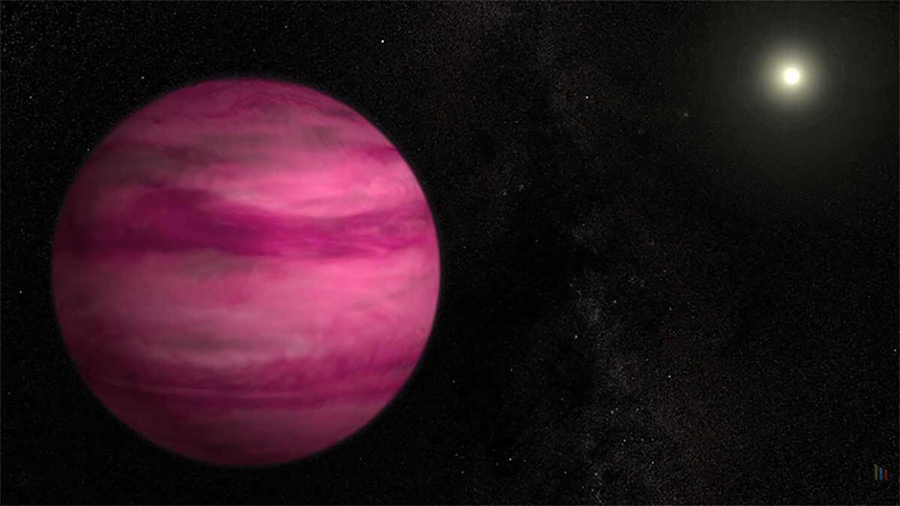 Que cache l'atmosphère de la mystérieuse planète rose ?
