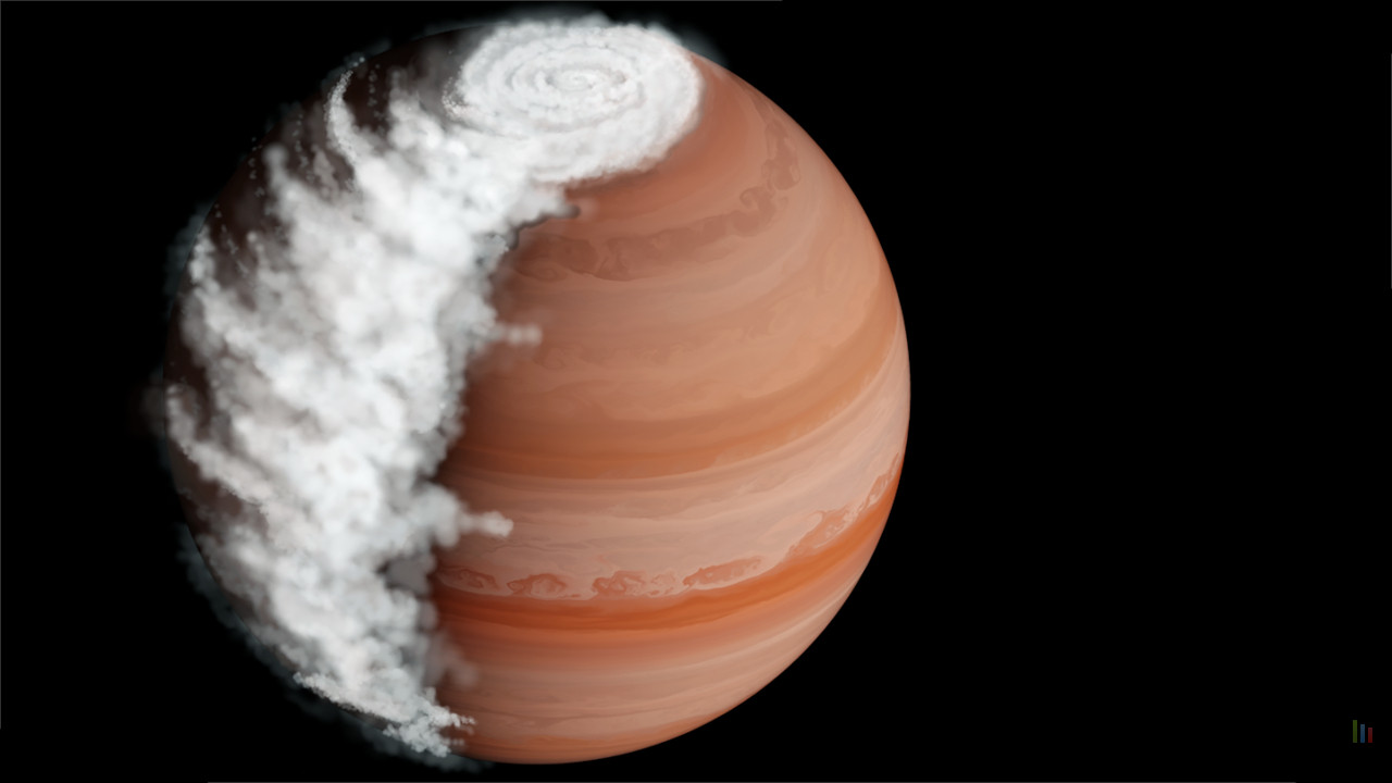 Le télescope James Webb révèle un cycle nuageux quotidien sur une exoplanète