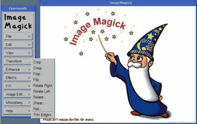 ImageMagick screen 1