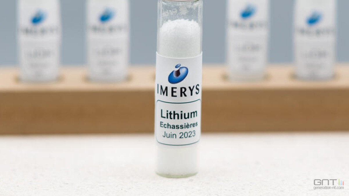 Imerys hydroxyde lithium