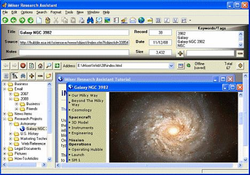 iMiser Research Assistant screen1