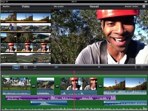 iMovie pour iPad 01