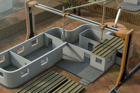 imprimante 3D maisons