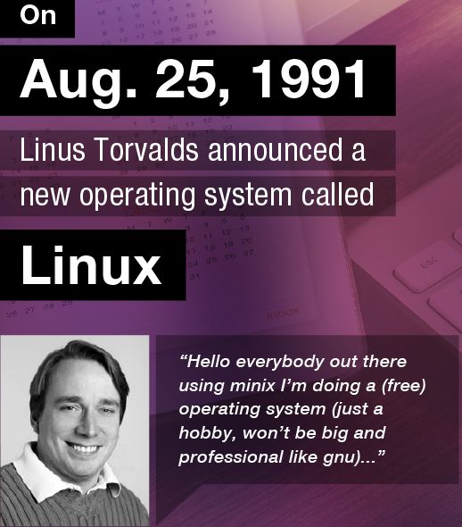 Infographie-Fondation-Linux-annonce-Linus-Torvalds