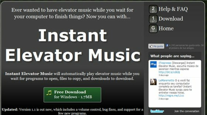 Instant Elevator Music logo 2