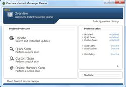 Instant Messenger Cleaner screen1