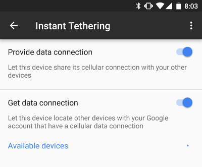 Instant-Tethering-Android
