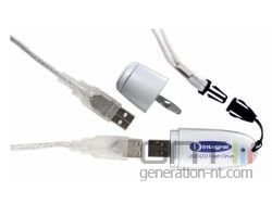 Integral cle usb silver small