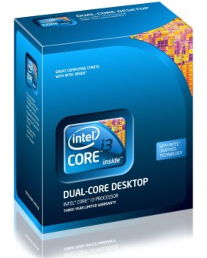 Intel Core i3 Westmere box