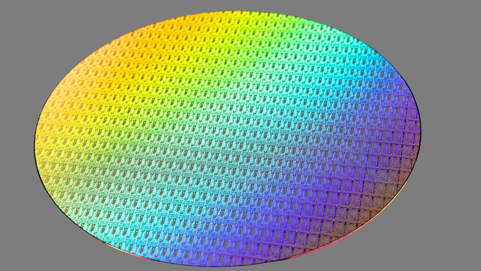 Intel Core Ultra Series 3 Panther Lake wafer