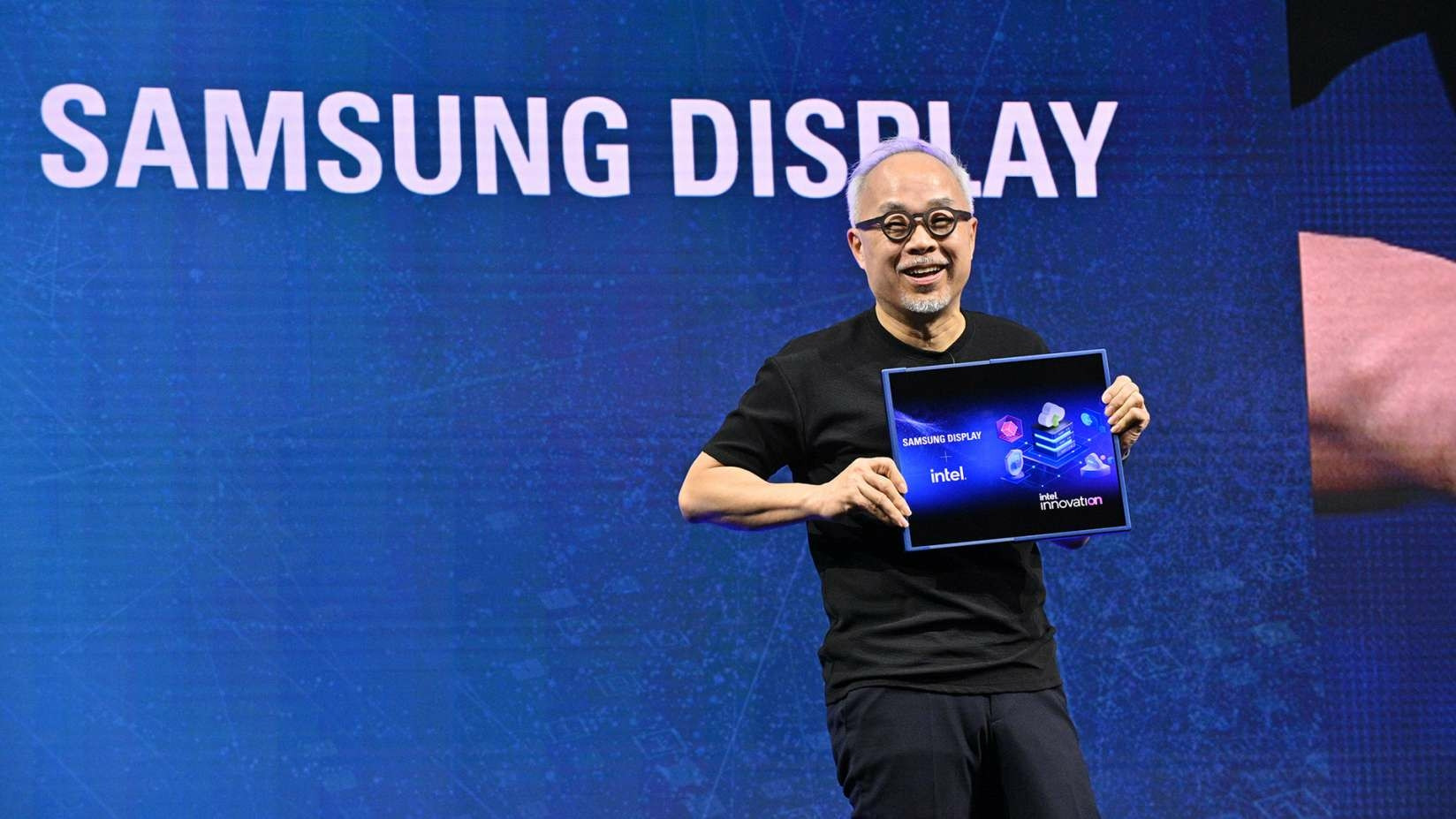 Intel Samsung Display ecran etirable