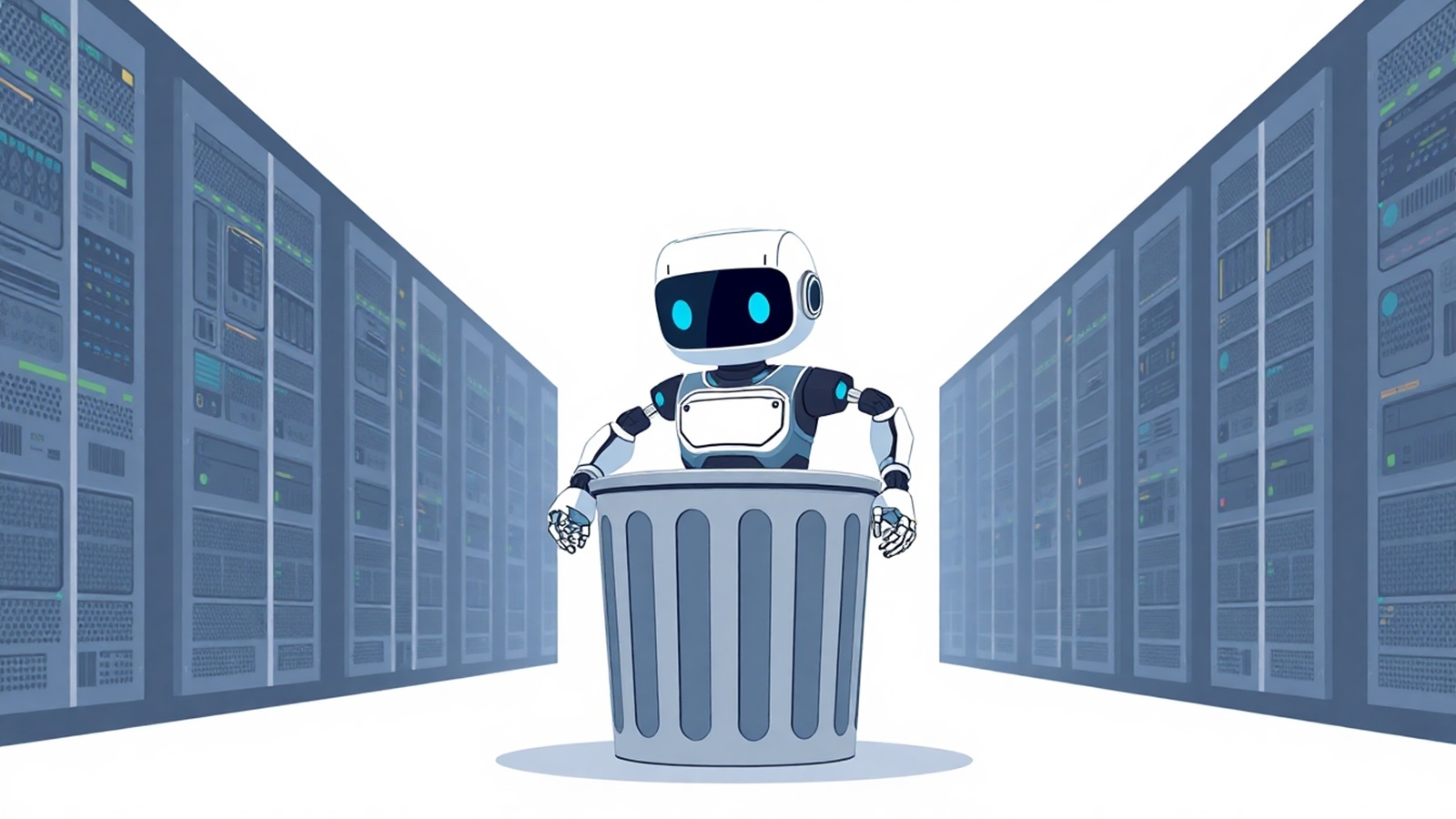 intelligence artificielle brain rot junk data illustration ia