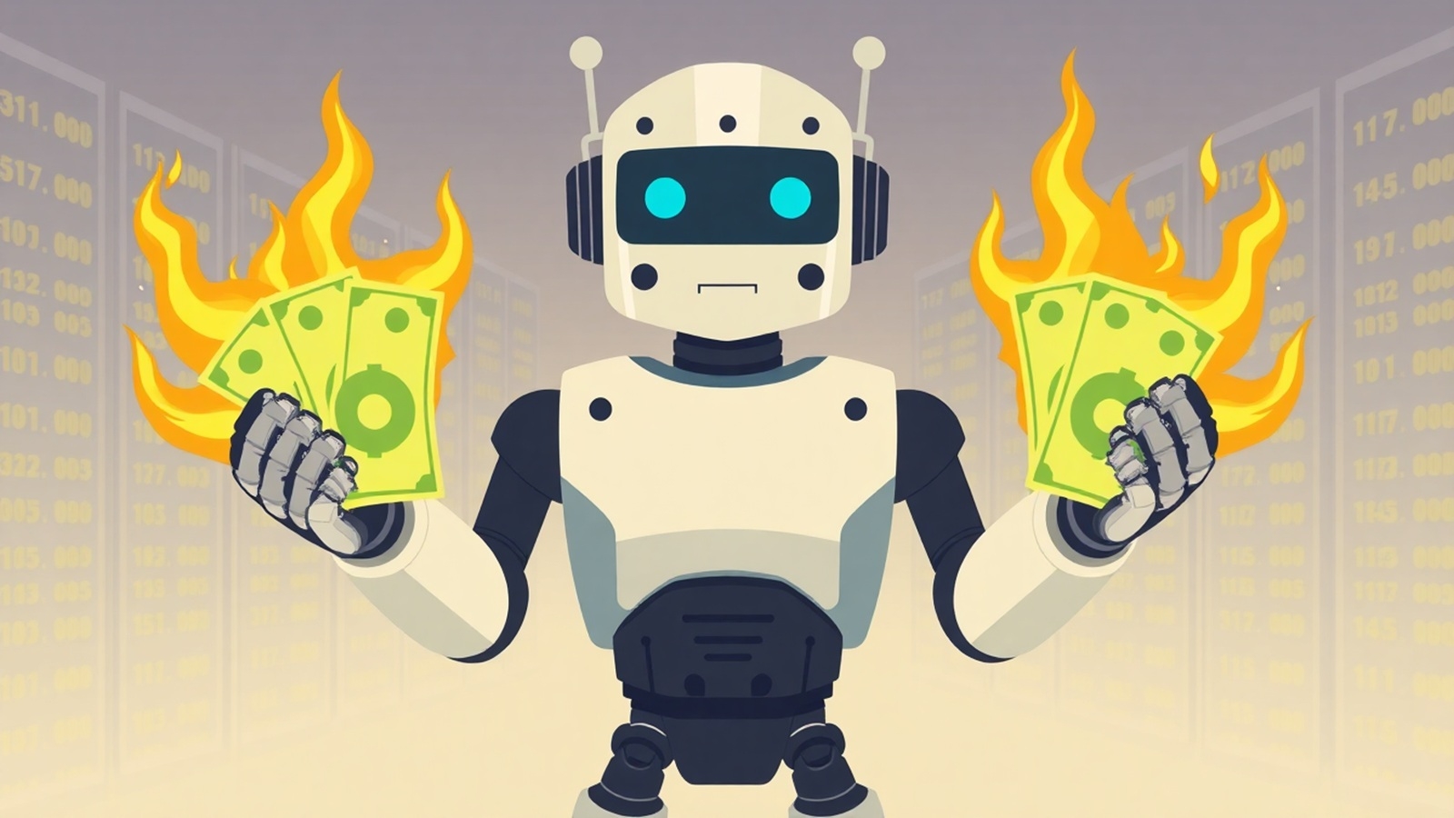 intelligence artificielle modele economique illustration ia