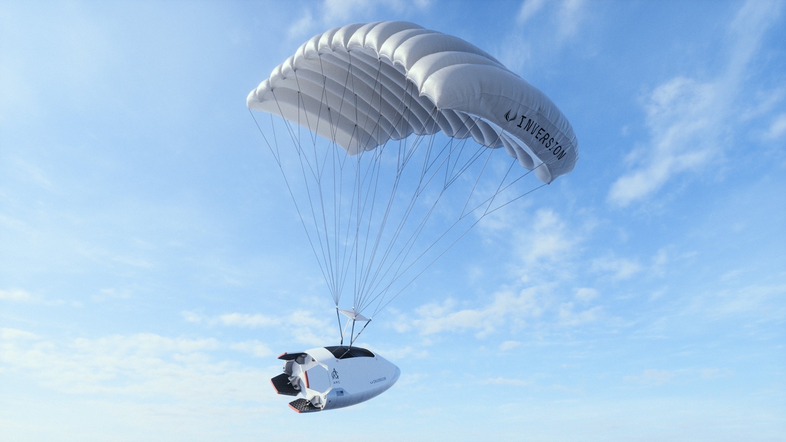 Inversion Arc livraison parachute