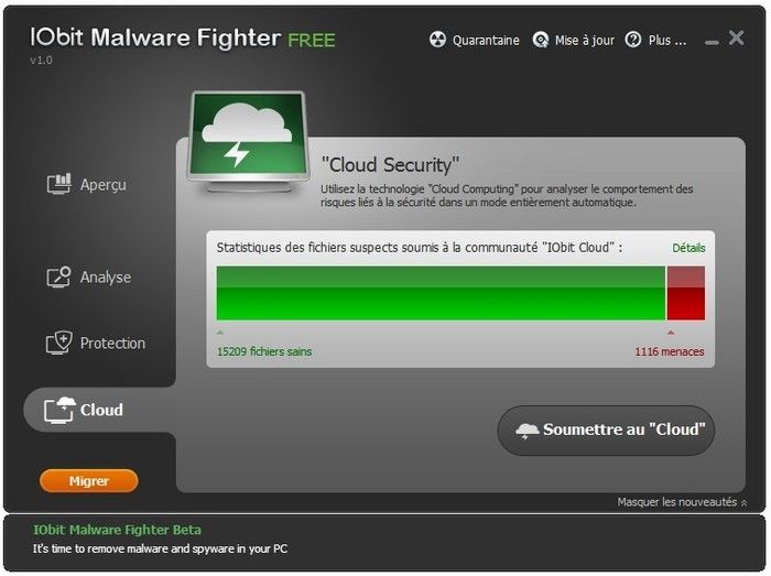 IObit Malware Fighter screen2