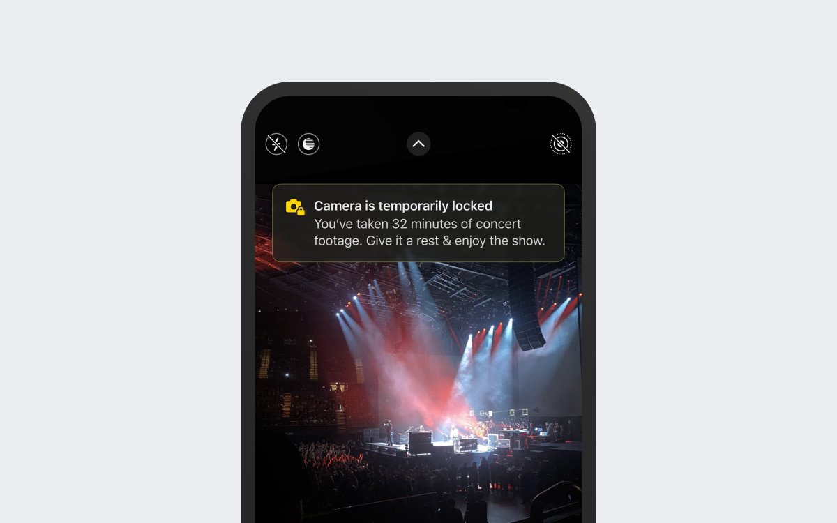 iOS 17 concert