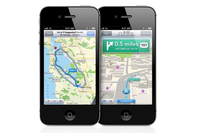 iOS 6 navigation GPS