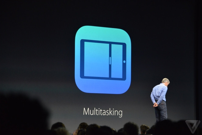 iPad iOS 9 multitâche