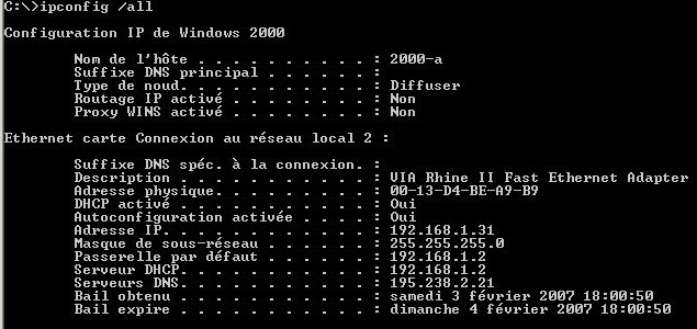 IPconfig screen1
