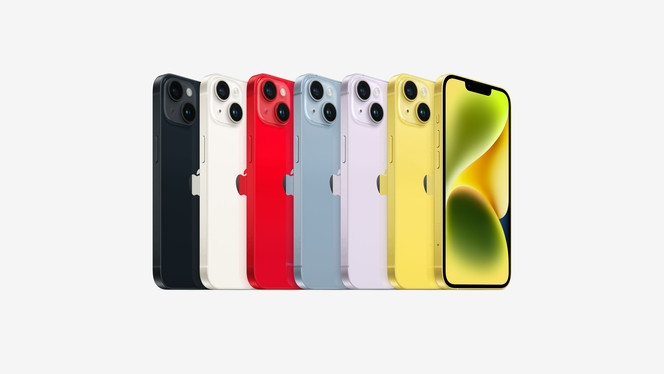 iPhone 14 coloris