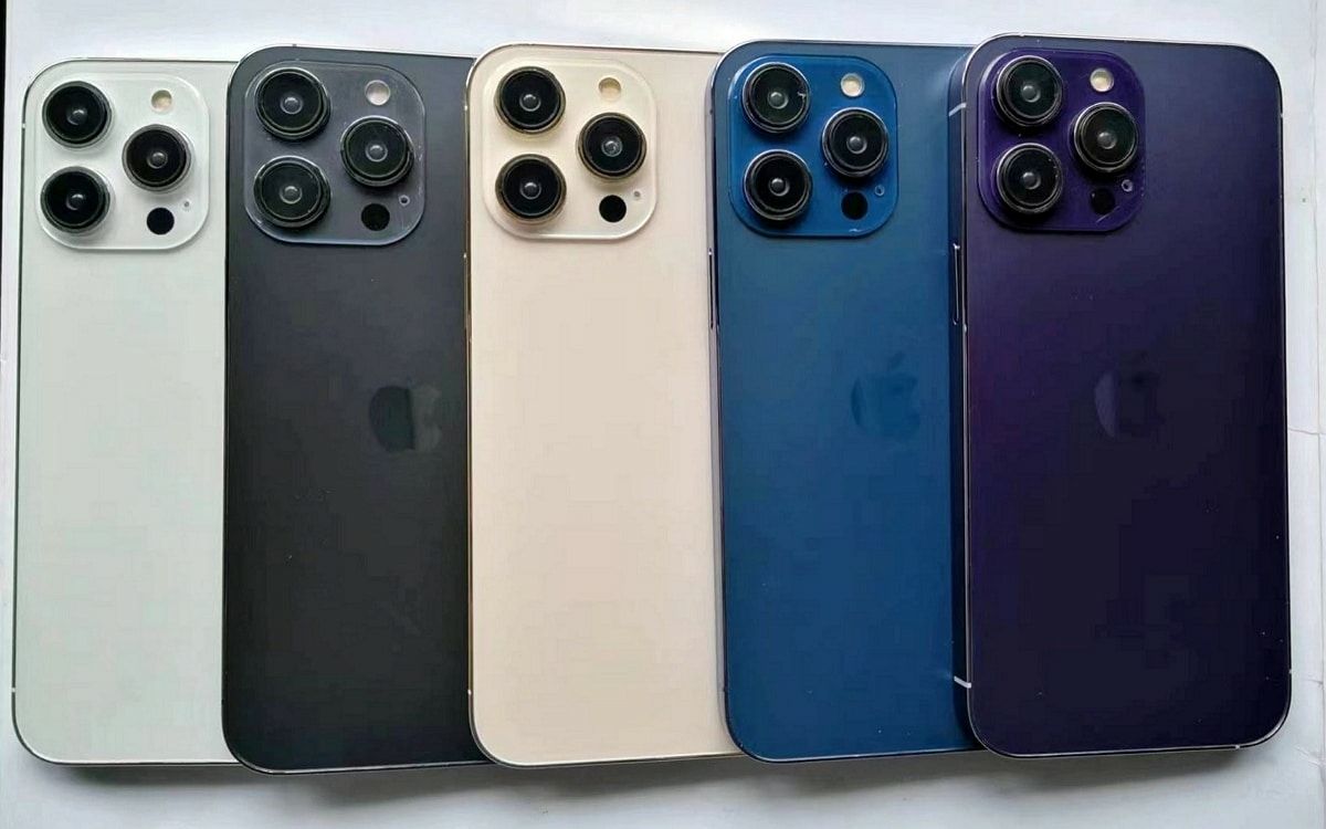 iPhone 14 Pro couleurs