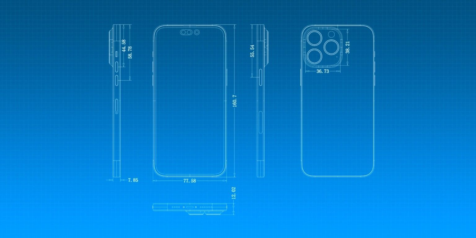 iPhone 14 Pro schema
