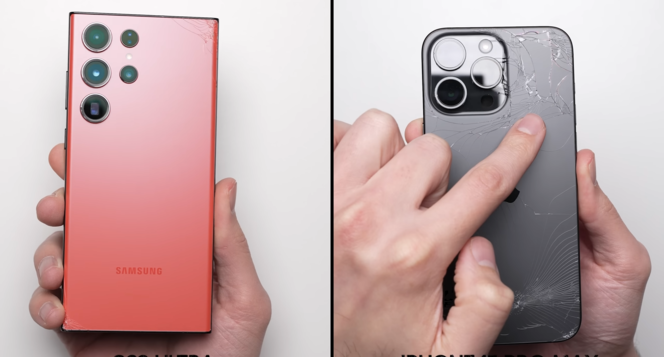iPhone 15 Pro Max cassé