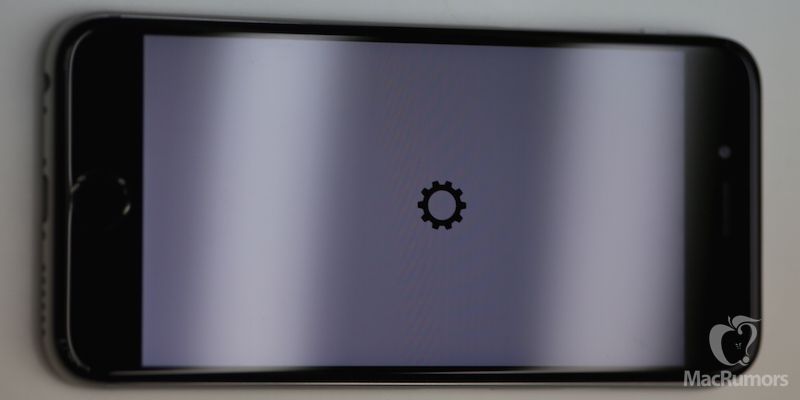 iPhone 6S ecran boot