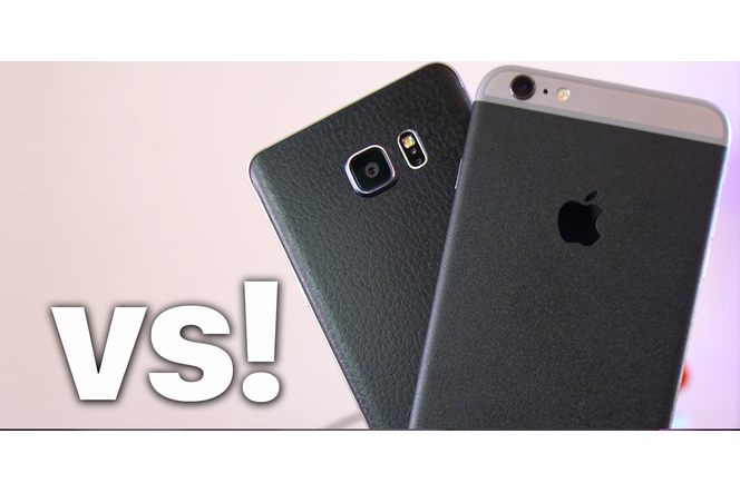 iPhone 6S plus vs Galaxy Note 5