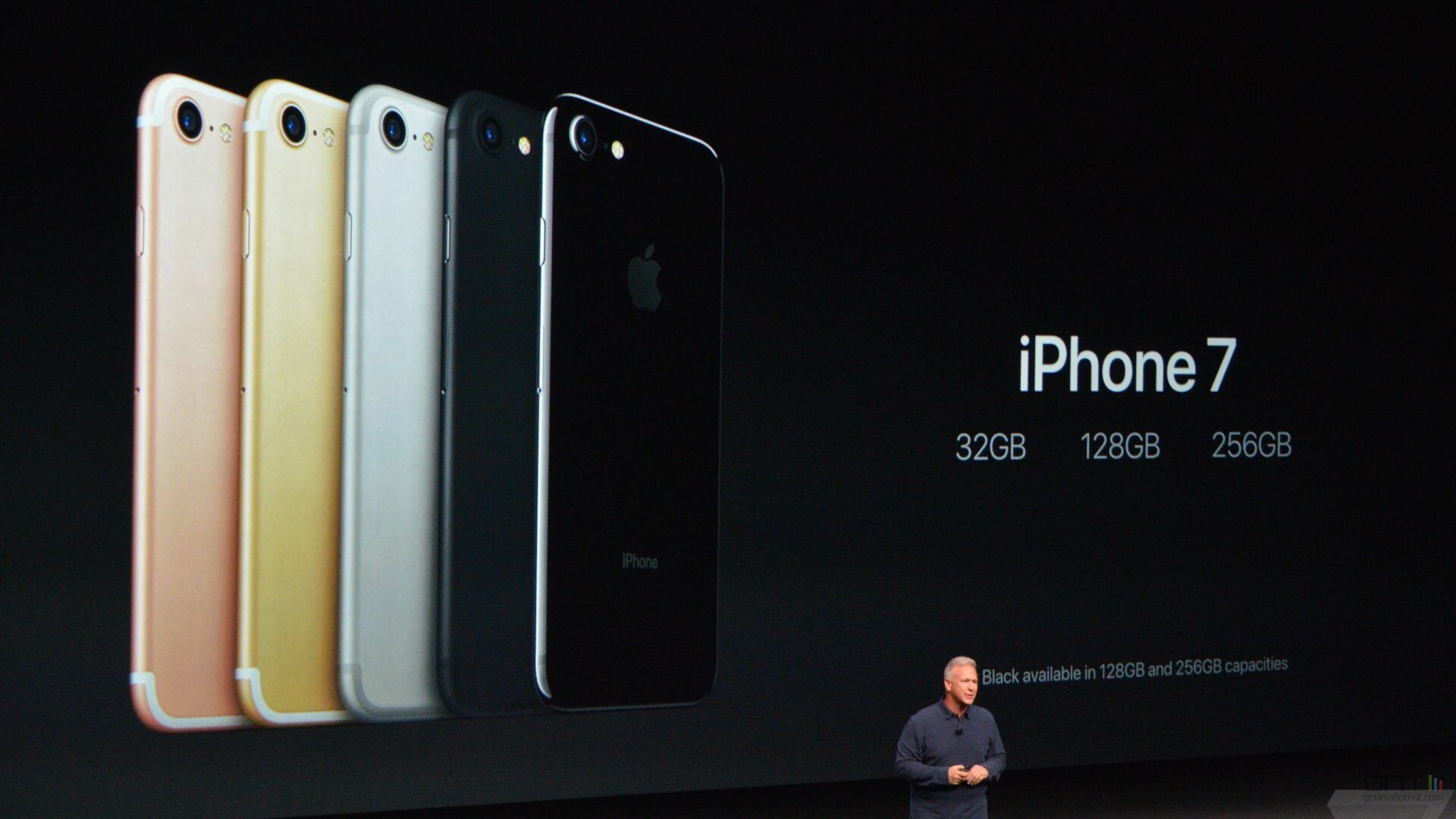 iPhone 7 coloris
