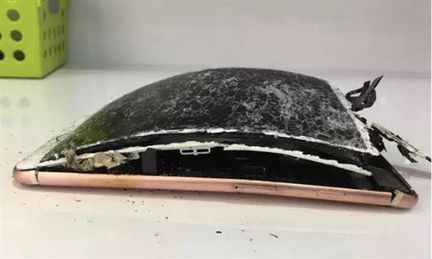 iPhone 7 explose