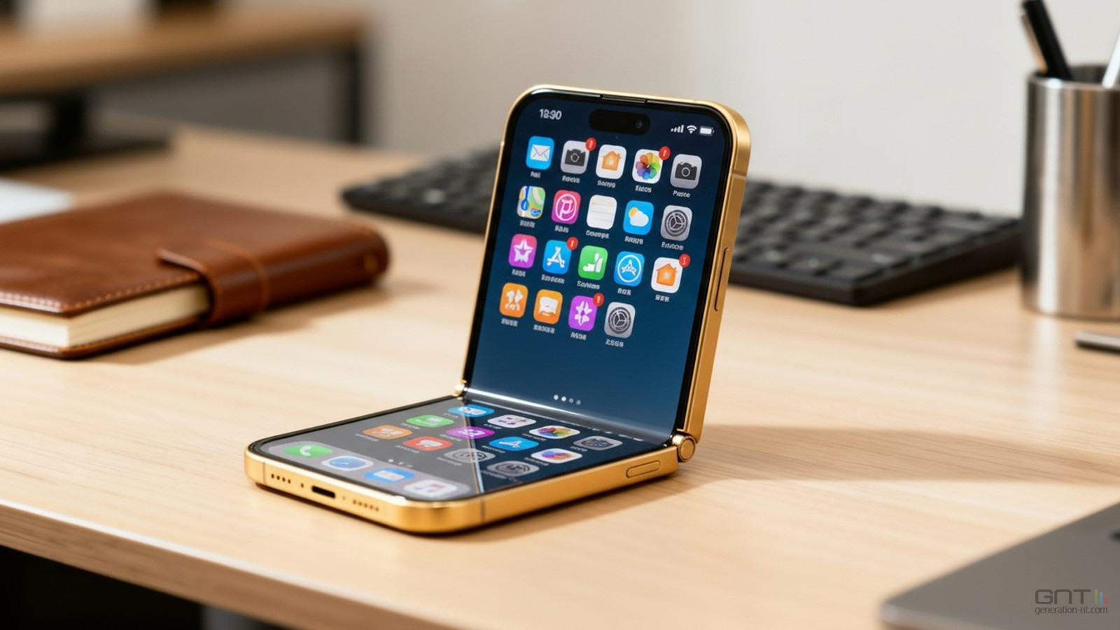 iPhone pliant Flip illustation IA 02