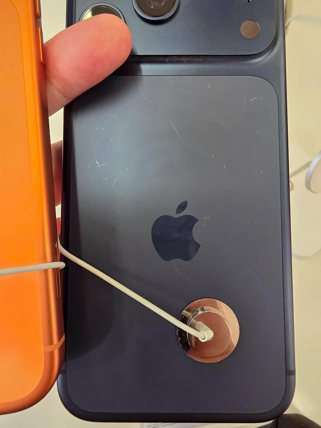 iPhone rayures