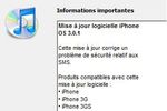 iPhone SMS faille