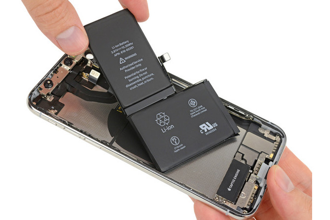 iPhone X batterie 02