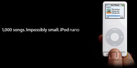 Ipod nano banner