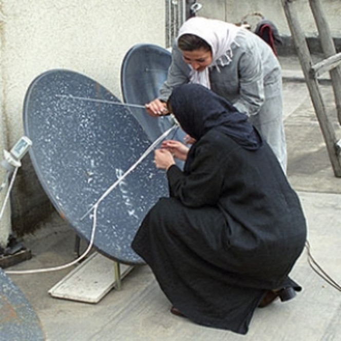 Iran - antennes paraboliques