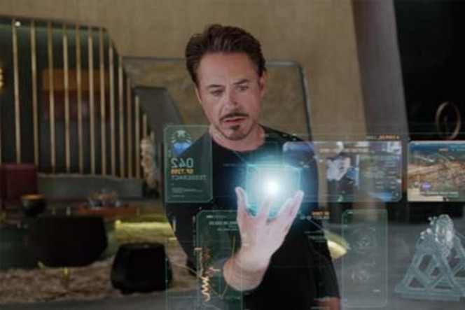 Iron man hologramme