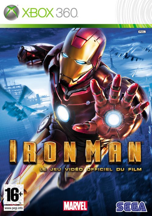Iron Man jaquette Xbox 360