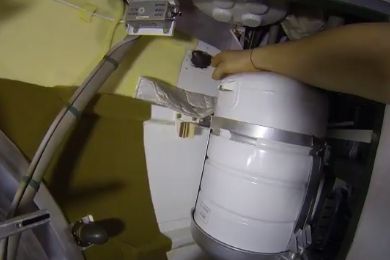 Trou sur l'ISS : il a été percé de l'intérieur, selon un cosmonaute