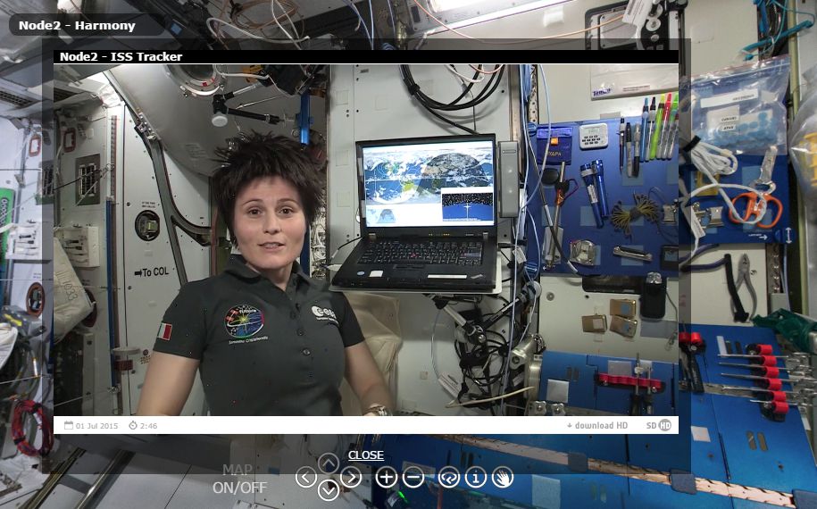 ISS visite virtuelle