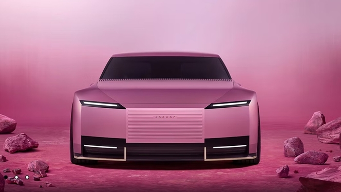Jaguar Type 00 concept electrique avant