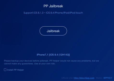 Jailbreak-iOS-8.4-PP