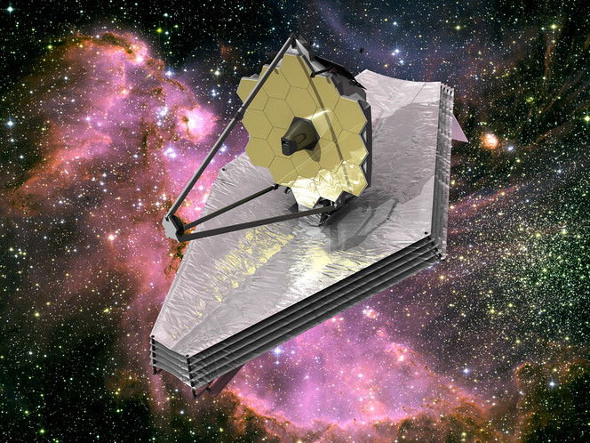 Le tÃ©lescope spatial James Webb livre un premier clichÃ© bluffant de prÃ©cision