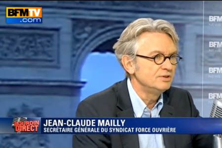Jean claude mailly FO