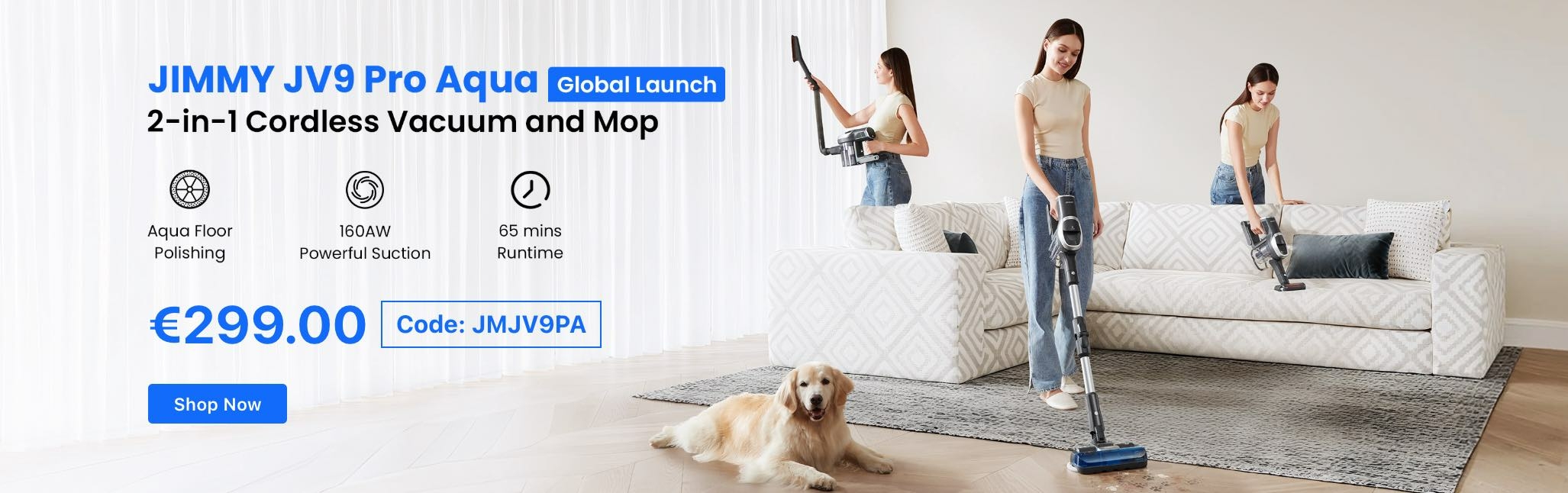 JIMMY JV9 PRO AQUA GKB - offre de lancement