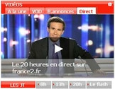 Les JT de France2 et France3 en direct sur le web