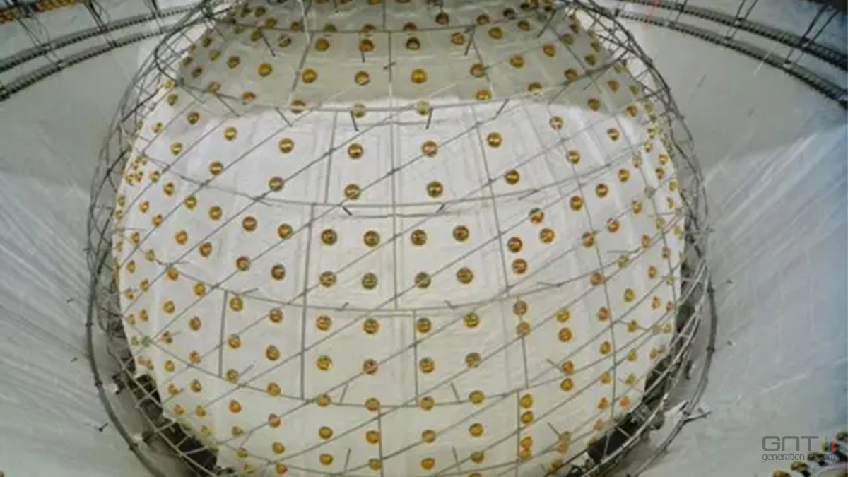 JUNO detecteur neutrino chine